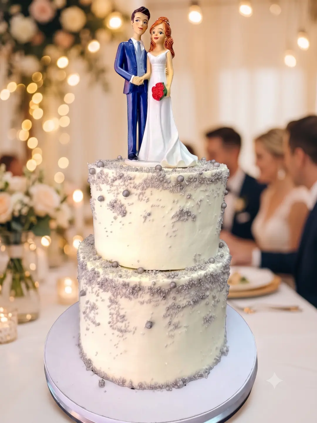 Tarta de boda elegante